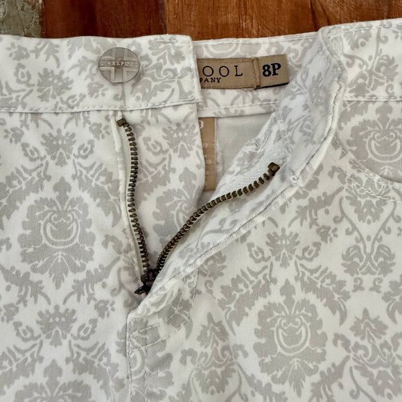 LIVERPOOL Jeans Company Gray White Stretch Soft Denim Skinny Size‎ 8P - Picture 3 of 7